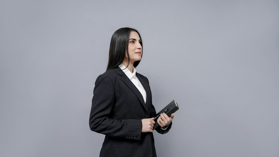 woman in business meeting